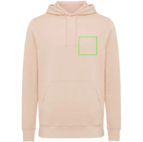 Sudadera con capucha ligera de algodón reciclado IQONIQ Rila