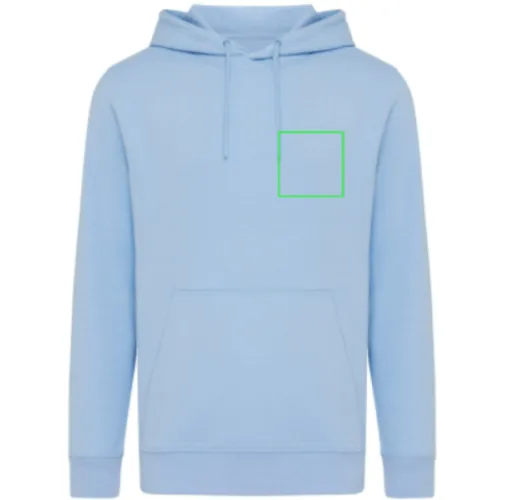 Sudadera con capucha ligera de algodón reciclado IQONIQ Rila