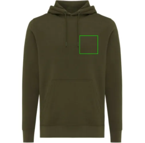 Sudadera con capucha ligera de algodón reciclado IQONIQ Rila