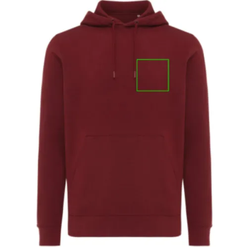 Sudadera con capucha ligera de algodón reciclado IQONIQ Rila