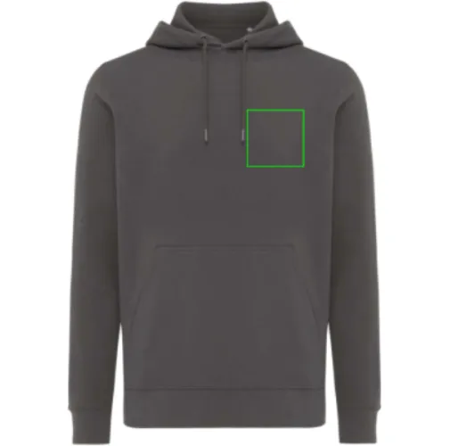 Sudadera con capucha ligera de algodón reciclado IQONIQ Rila