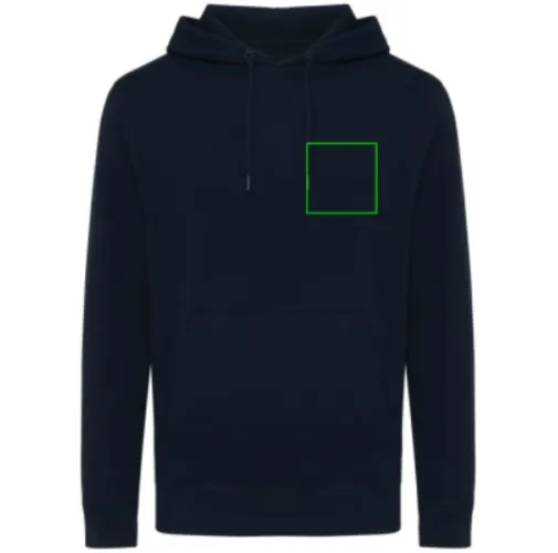 Sudadera con capucha ligera de algodón reciclado IQONIQ Rila