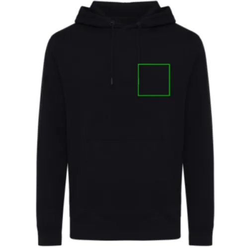 Sudadera con capucha ligera de algodón reciclado IQONIQ Rila