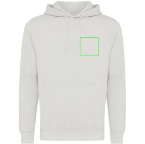 Sudadera con capucha ligera de algodón reciclado IQONIQ Rila