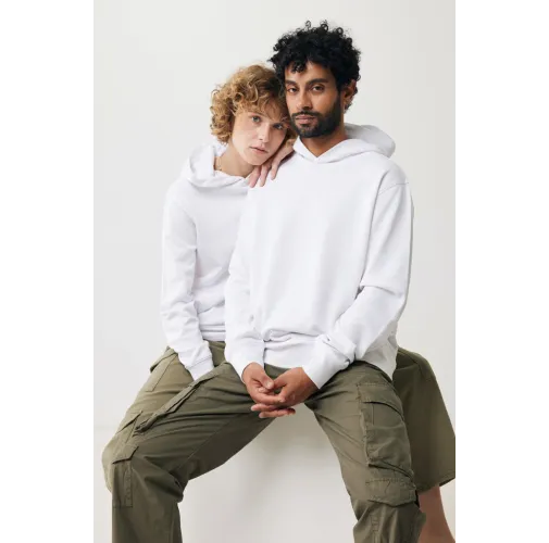 Sudadera IQONIQ Yengo con capucha algodón reciclado