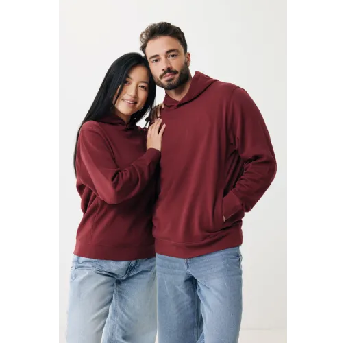 Sudadera IQONIQ Yengo con capucha algodón reciclado