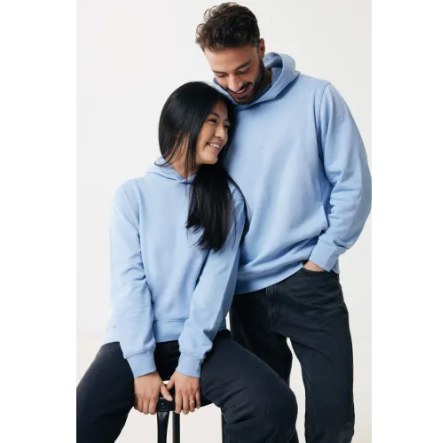 Sudadera IQONIQ Yengo con capucha algodón reciclado