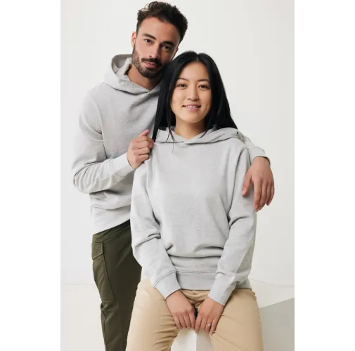 Sudadera IQONIQ Yengo con capucha algodón reciclado