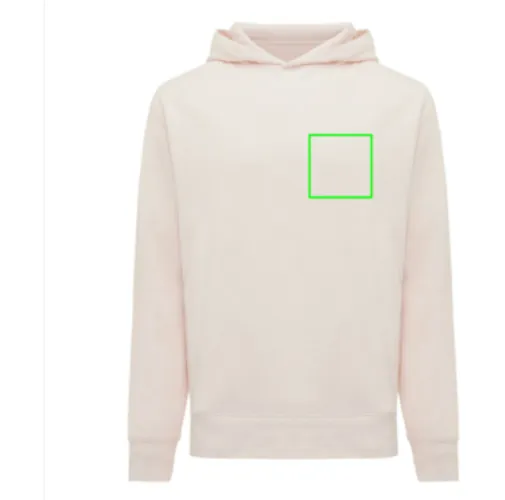 Sudadera IQONIQ Yengo con capucha algodón reciclado