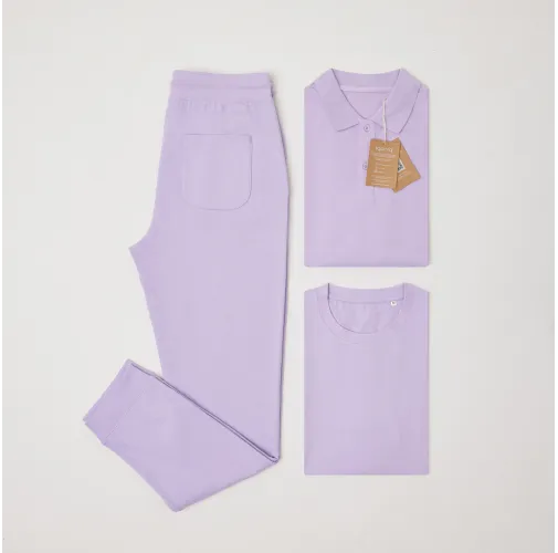 lavender Pantalón IQONIQ Cooper de algodón reciclado
