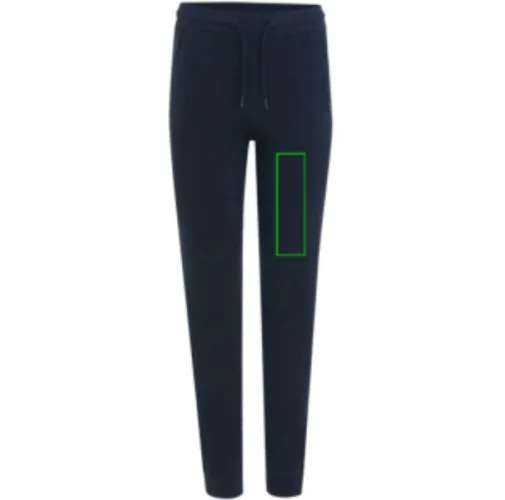 azul marino Pantalón IQONIQ Cooper de algodón reciclado