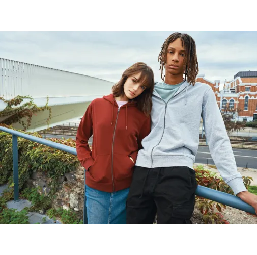 Sudadera IQONIQ Abisko con capucha algodón reciclado