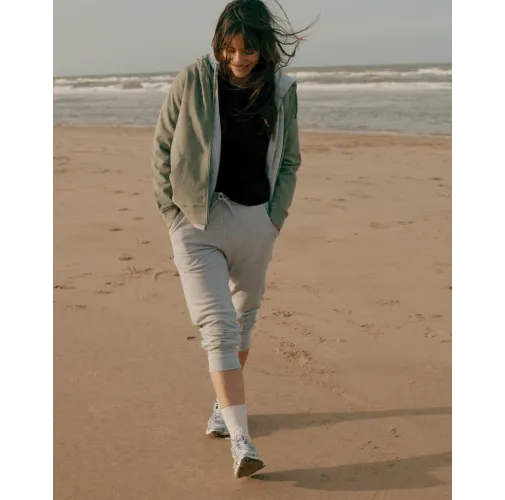 Sudadera IQONIQ Abisko con capucha algodón reciclado