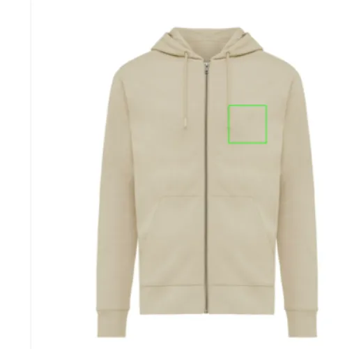 Sudadera IQONIQ Abisko con capucha algodón reciclado