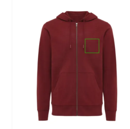 Sudadera IQONIQ Abisko con capucha algodón reciclado