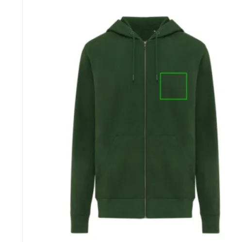 Sudadera IQONIQ Abisko con capucha algodón reciclado