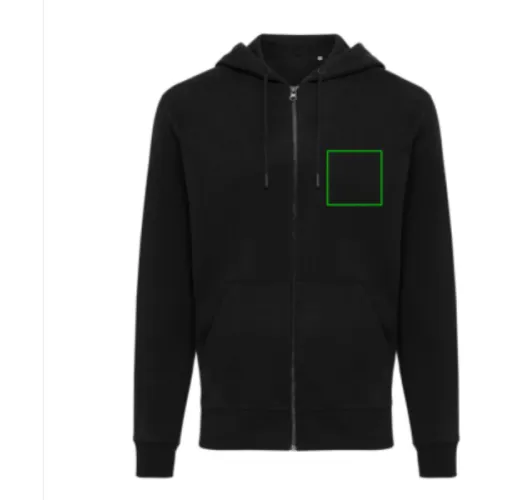 Sudadera IQONIQ Abisko con capucha algodón reciclado