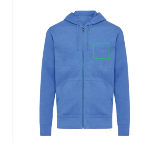 Sudadera IQONIQ Abisko con capucha algodón reciclado