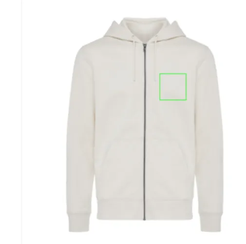 Sudadera IQONIQ Abisko con capucha algodón reciclado