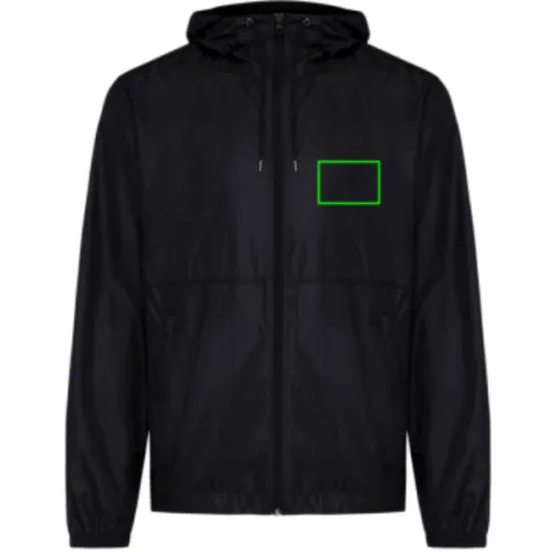 Chaqueta ligera IQONIQ Logan de poliéster reciclado