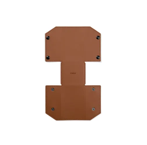 marron Portalápices VINGA Timo poliéster reciclado RCS