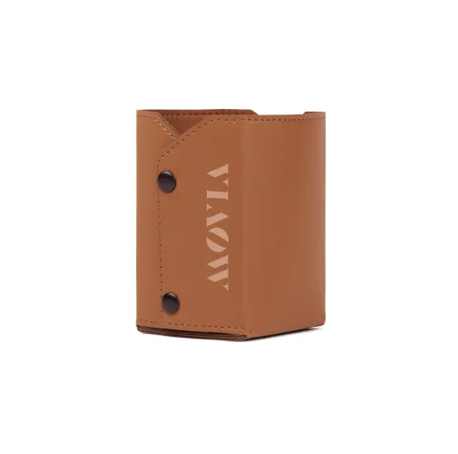 marron Portalápices VINGA Timo poliéster reciclado RCS