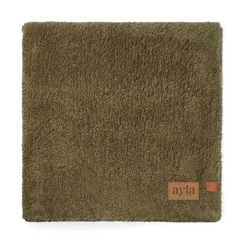 Manta VINGA Maine de doble pelo reciclada GRS