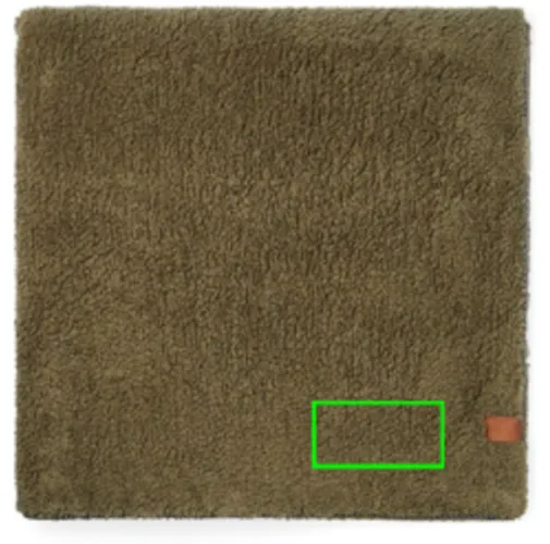 Manta VINGA Maine de doble pelo reciclada GRS