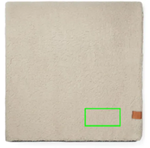 Manta VINGA Maine de doble pelo reciclada GRS