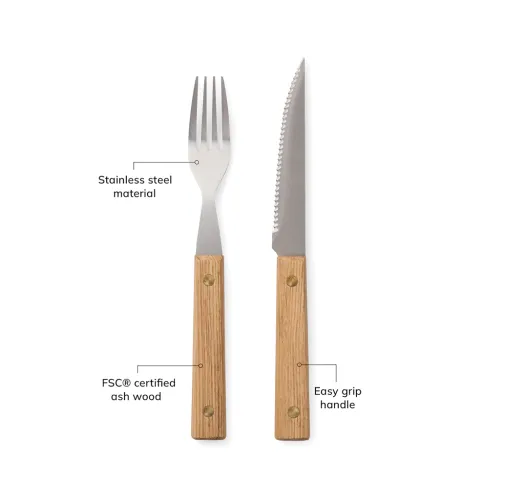 Set de cubiertos para barbacoa 8 piezas VINGA Paso