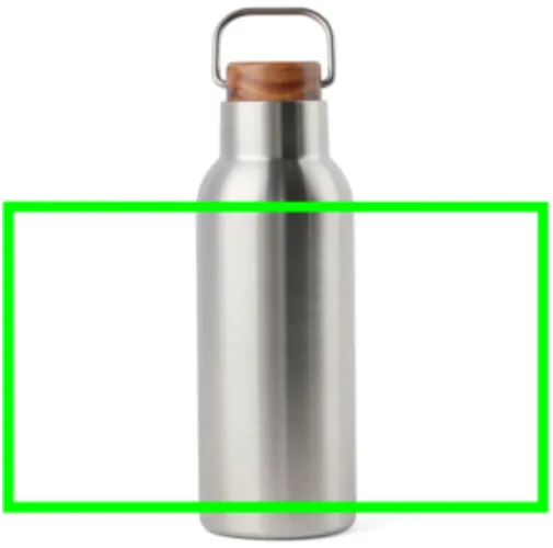 Botella vacio VINGA Ciro RCS reciclada 580 ml