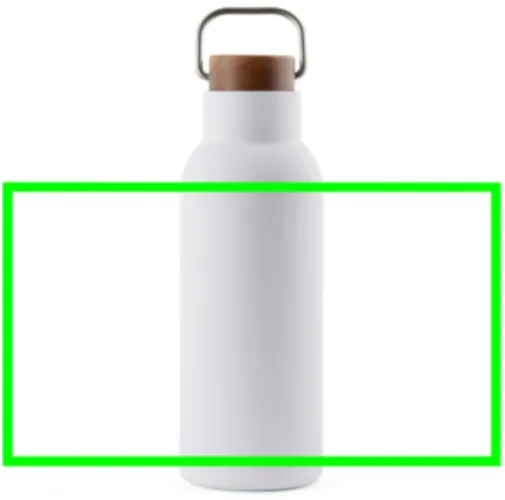 Botella vacio VINGA Ciro RCS reciclada 580 ml