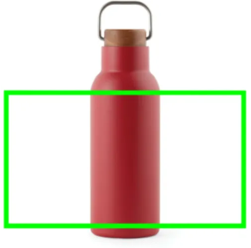 Botella vacio VINGA Ciro RCS reciclada 580 ml