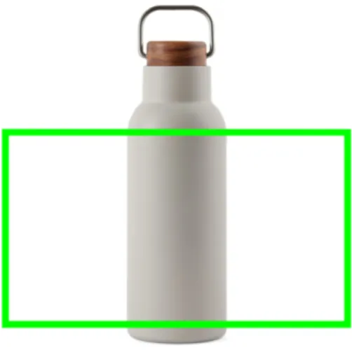 Botella vacio VINGA Ciro RCS reciclada 580 ml