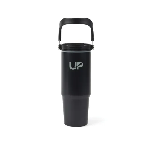 negro, negro VINGA Eos trek RCS reciclado SS 880 ml