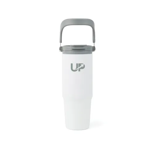 blanco, gris VINGA Eos trek RCS reciclado SS 880 ml