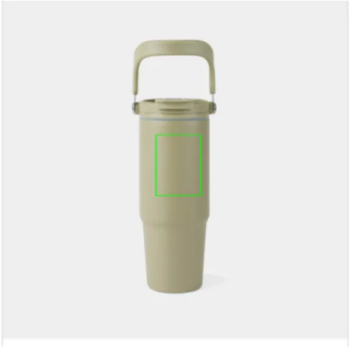 verde, verde VINGA Eos trek RCS reciclado SS 880 ml