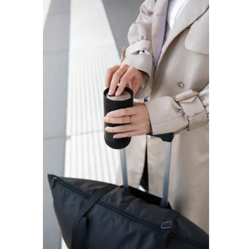 negro, negro Taza push VINGA Erie RCS SS reciclada 350 ml