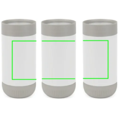 blanco, gris Taza push VINGA Erie RCS SS reciclada 350 ml