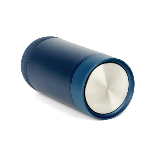 azul marino, azul marino Taza push VINGA Erie RCS SS reciclada 350 ml