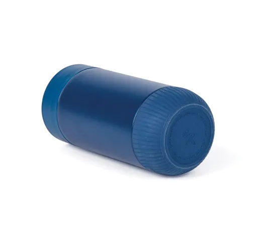 azul marino, azul marino Taza push VINGA Erie RCS SS reciclada 350 ml