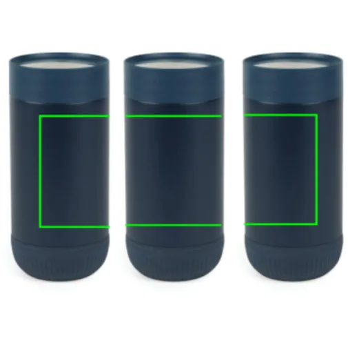 azul marino, azul marino Taza push VINGA Erie RCS SS reciclada 350 ml