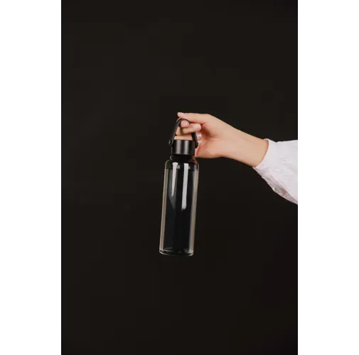 negro VINGA Botella RPET Baltimore RCS 550 ml