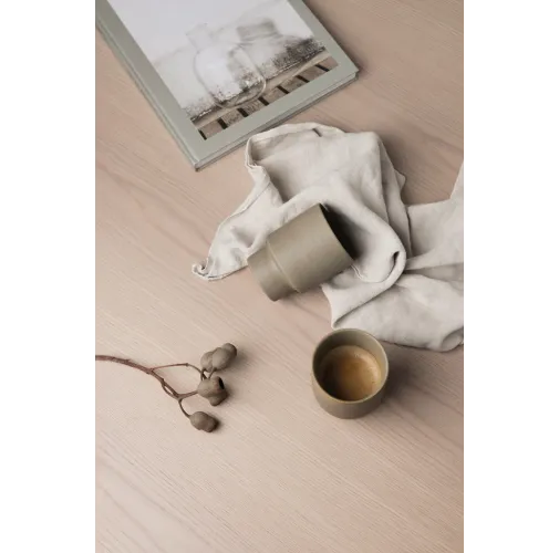 beige Taza VINGA Nagano