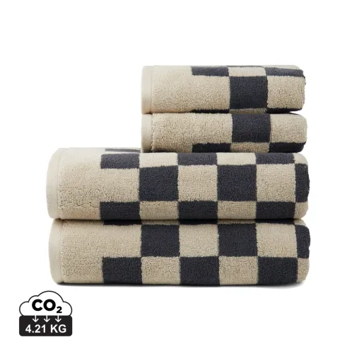 TOALLA ELBA VINGA OCS DE ALGODÓN ORGÁNICO, SET 4 PIEZAS