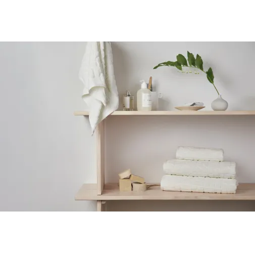 Toalla de algodón orgánico VINGA Verso OCS, set de 4 piezas