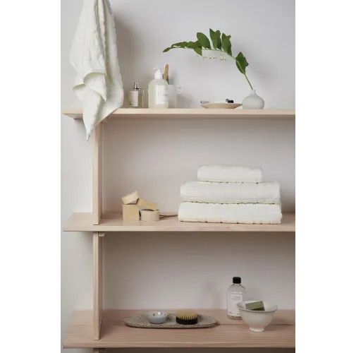 Toalla de algodón orgánico VINGA Verso OCS, set de 4 piezas