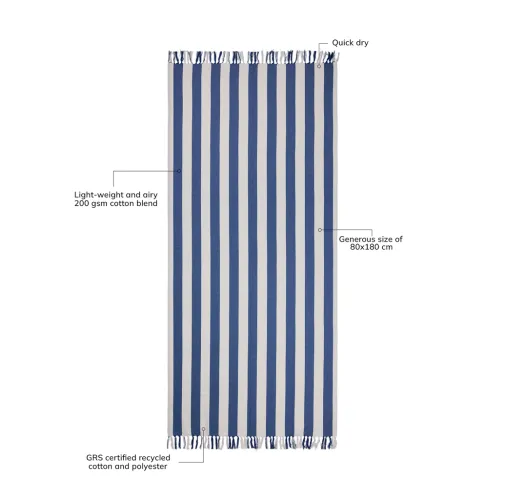 Toalla VINGA Ornos hammam