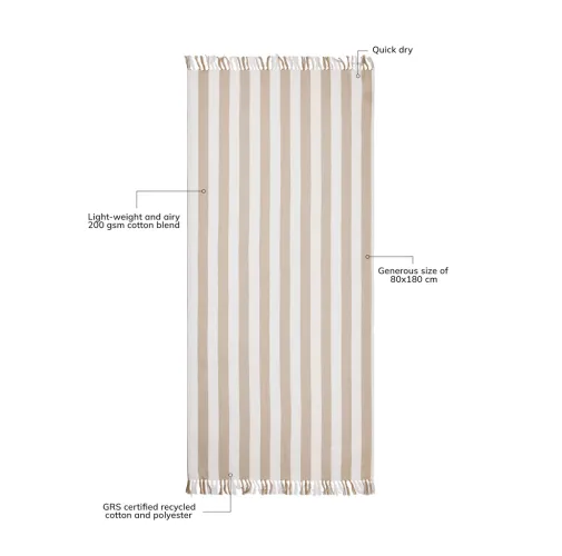 Toalla VINGA Ornos hammam