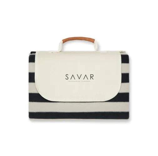 Manta picnic mediana VINGA Alba GRS RPET